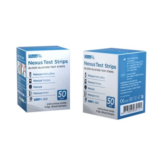 GlucoRx Nexus Test Strips (Members only)