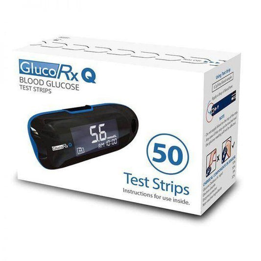 GlucoRx Q Test Strips (50)